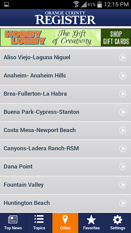 Orange County Register Android Apps on Google Play
