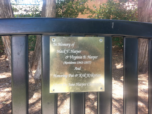 Harper Memorial Bench