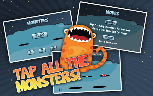 【免費模擬App】Monster Tap: Whack and Smash!-APP點子