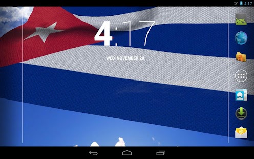 download 3D Cuba Flag Live Wallpaper free
