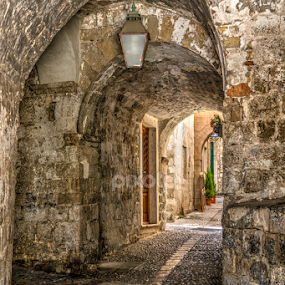 Dubrovnik old by Jose Maria Vidal Sanz - City,  Street & Park Historic Districts
