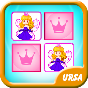 Memory Game - Princess Games  Icon