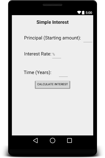 Interest Calculator