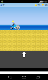 jump motorcycle game poster 3