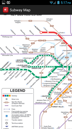 CommuterMap Boston