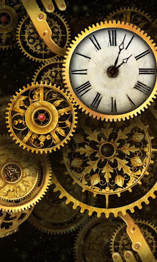 Gold clock Live wallpaper PRO v1.05