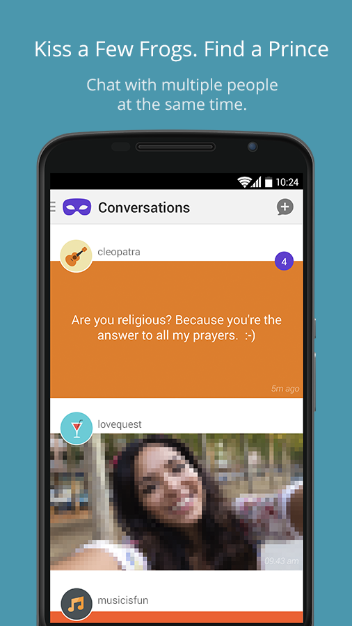 Masque – Anonymous Chat &amp; Call Screen 3