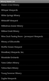 New York Winery Finder: Tablet Screenshots 2