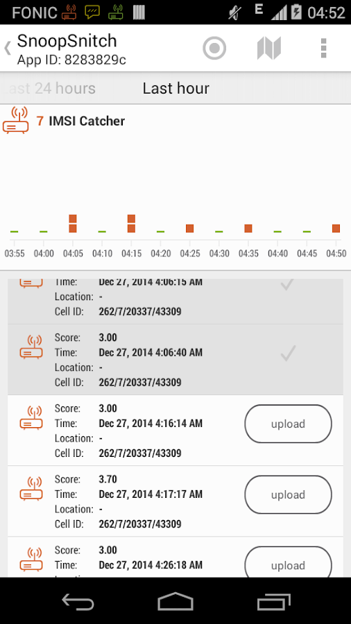    SnoopSnitch- screenshot  