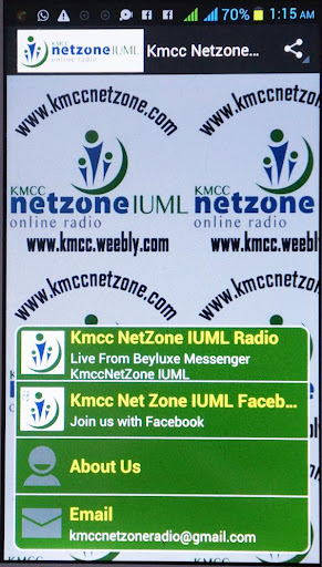 【免費通訊App】KMCC NETZONE IUML RADIO-APP點子