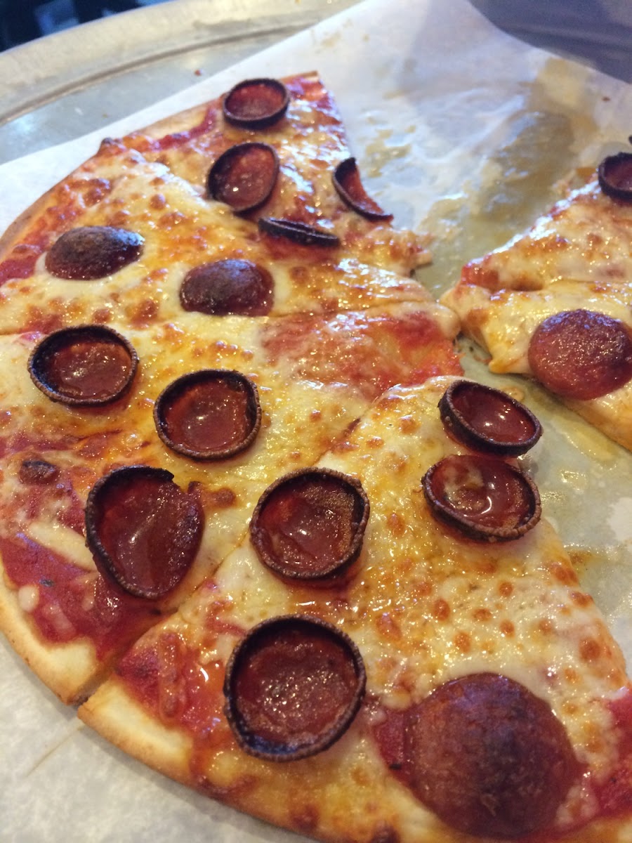 Gluten Free Pepperoni Pizza