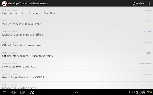 Soccer-Transfers & Rumors ! Screenshots 0