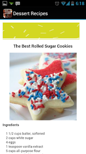 Dessert Recipes Screenshots 4
