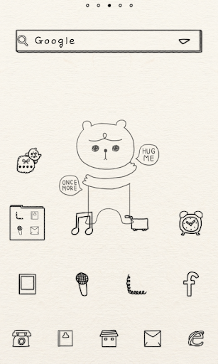 Hold me dodol launcher theme