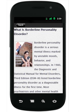 免費下載健康APP|BorderlinePersonality Disorder app開箱文|APP開箱王