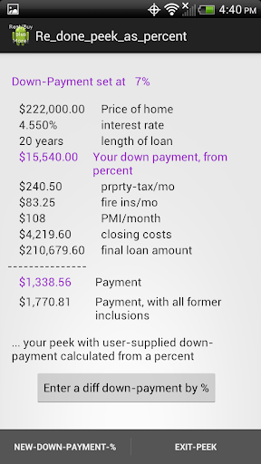 【免費財經App】Rent vs Buy calculator lite-APP點子