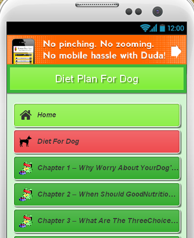 Diet Plan For Dog