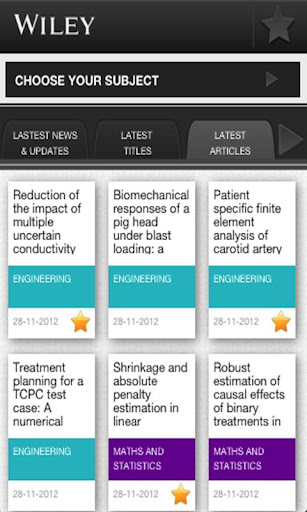 Wiley Live: News Updates App