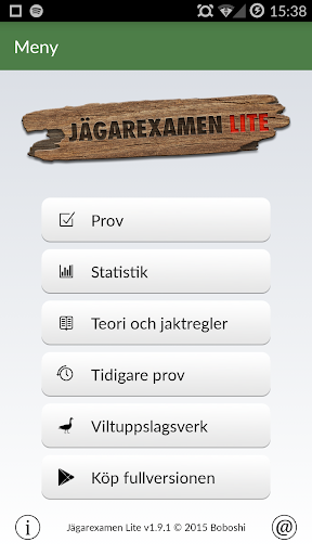 Jägarexamen Lite