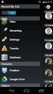 RMC: Android Call Recorder - screenshot thumbnail