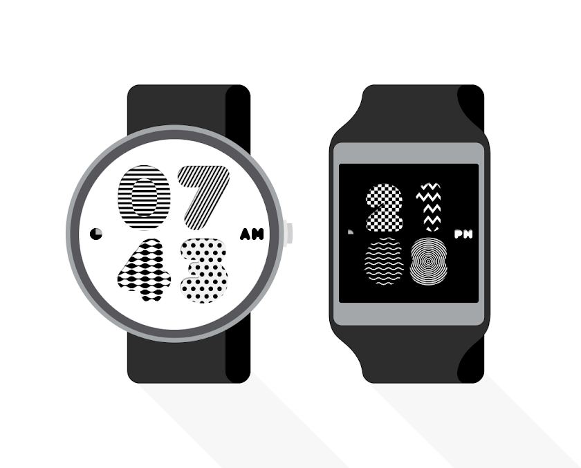 Moving Pattern watchface by Ne Screen 2