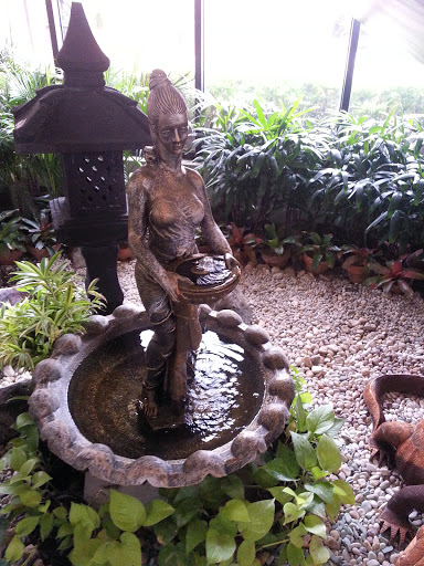 Woman Water Fountain