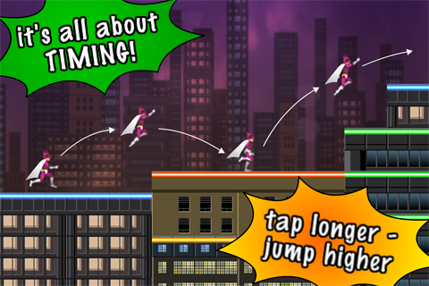 【免費動作App】Fast Running Super Hero - Free-APP點子