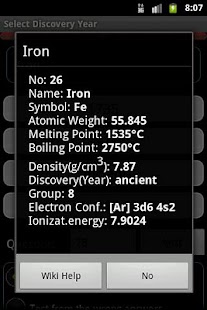 Periodic Table Big Quiz Screenshots 1