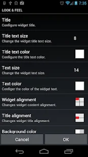  Meta Widget – Vignette de la capture d'écran  