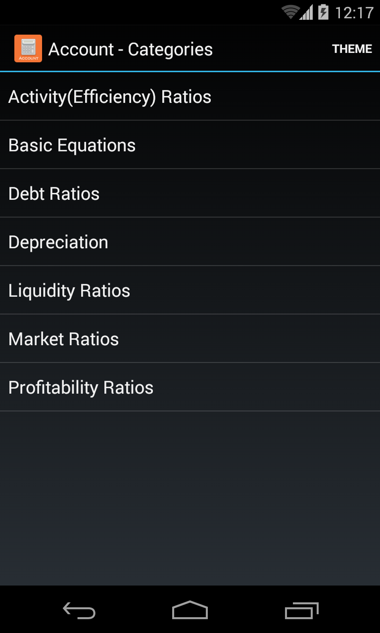 Account: Accounting Calculator Screen 3