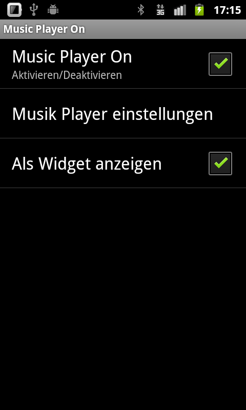 Android application Music Player for SmartWatch 2 screenshort