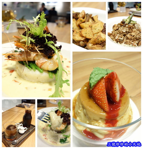 國父紀念館站。貝比諾小館。多利魚創意料理及下午茶外酥內層鬆軟不膩口的核桃香蕉鬆餅。吃完後讓人回味再三呀！