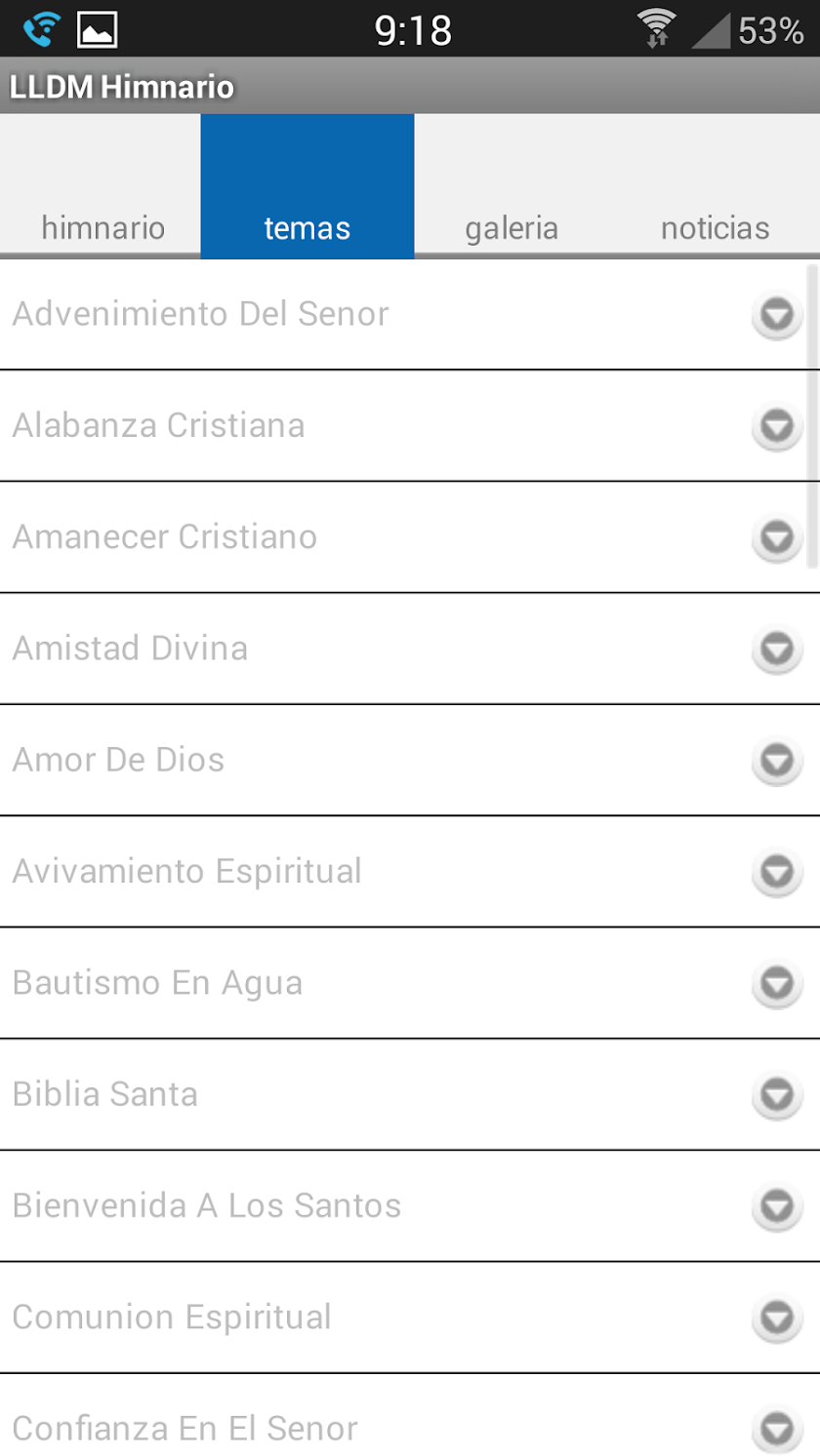 LLDM Himnario Screen 3