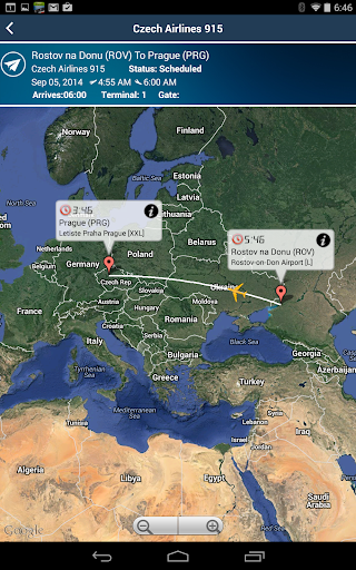 Prague Airport Premium+Tracker