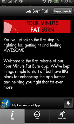 Four Minute Fat Burn