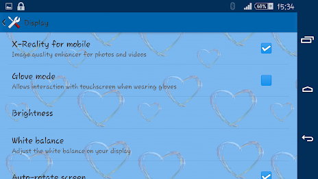 Heart Neon Xperien Theme poster 9