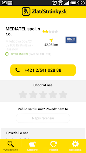 ZlatéStránky.sk Screenshots 2