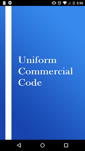 UCC - Uniform Commercial Code