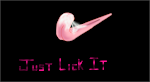Just lick it 