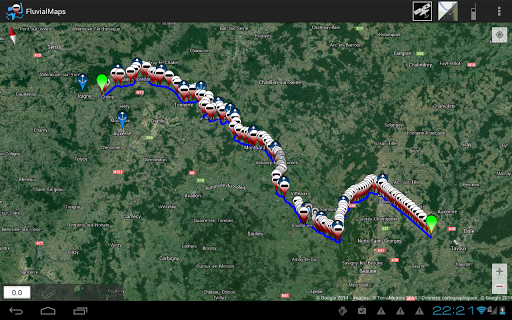 【免費旅遊App】Fluvial Maps-APP點子