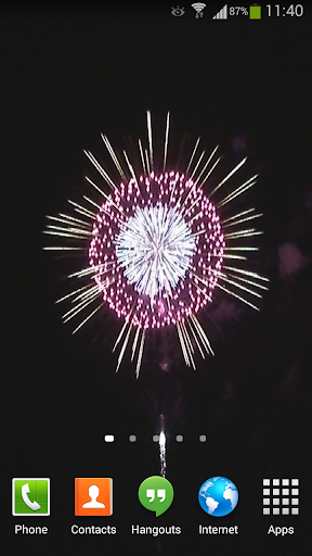 Fireworks Live Wallpaper HD 4