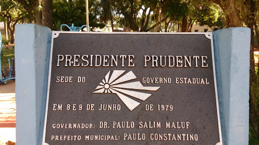 Homenagem Em 8 E 9/Julho 1979 - Presidente Prudente Sede Do Governo Estadual