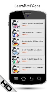 Swedish Verbs HD LearnBots Screenshots 7