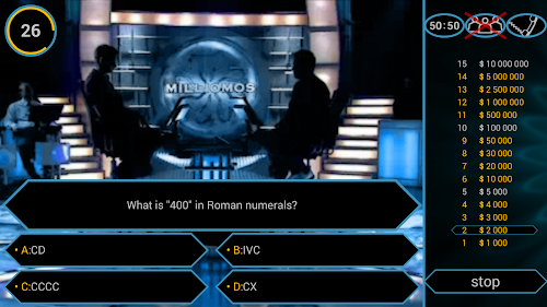 Android application Millionaire Quiz FREE screenshort