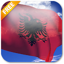 3D Albania Flag mobile app icon