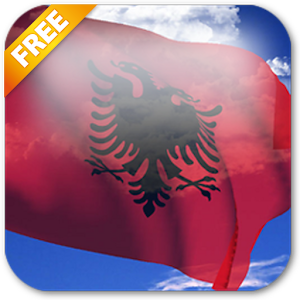 3D Albania Flag Live Wallpaper 3.1.1