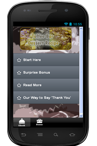 【免費生活App】Toffee Bar Dessert-APP點子