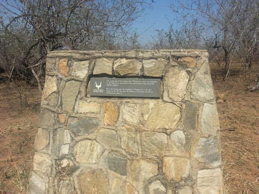 Kruger National Park Trading Post Plaque 