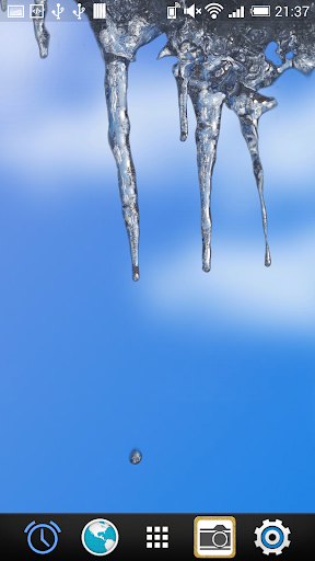 Icicle Live Wallpaper
