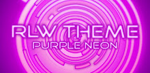 RLW Theme Purple Neon APK